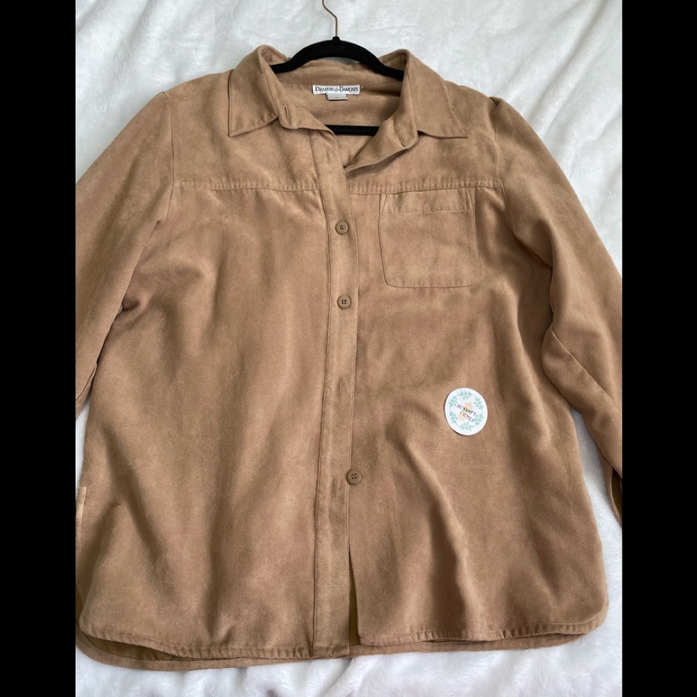 Drapers Damons Brown Coat SZ M
